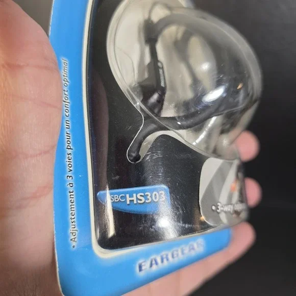 Philips SBC-HS303 Over The Ear Earbuds Headphones 3-Way Wired Plug In SEALED - Picture 2 of 4